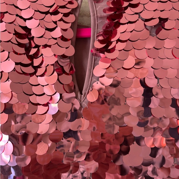 A New Day Pink Sequin Top - Picture 4 of 5